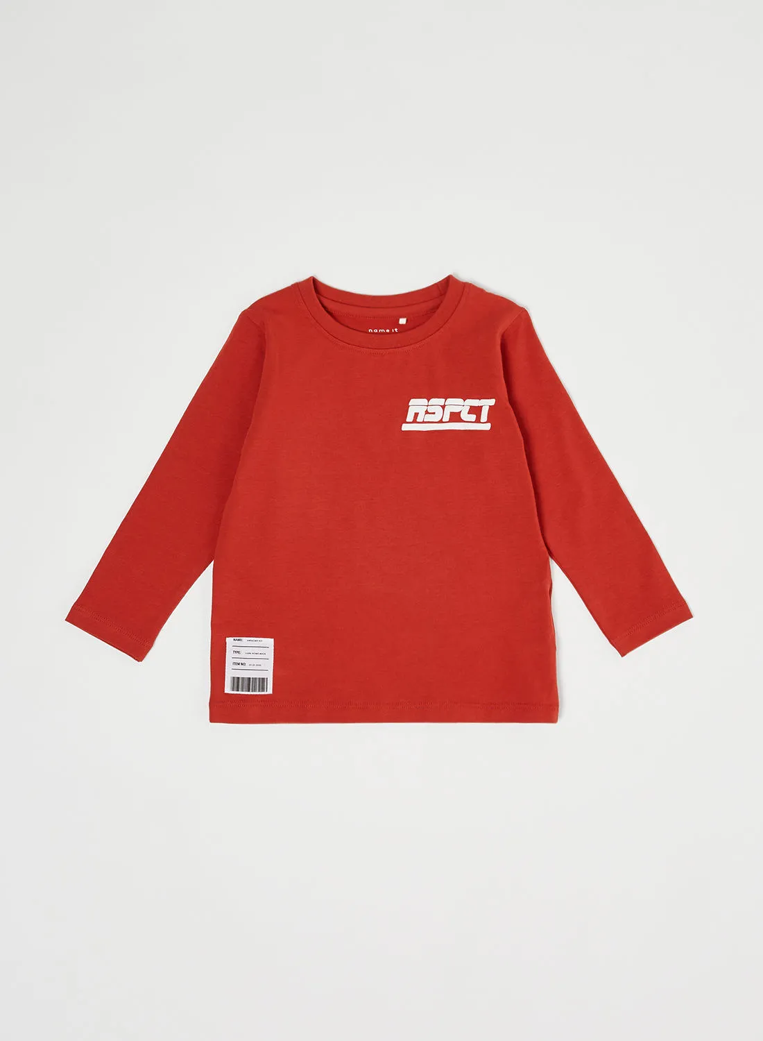 NAME IT Baby/Kids Long Sleeve T-Shirt Ketchup