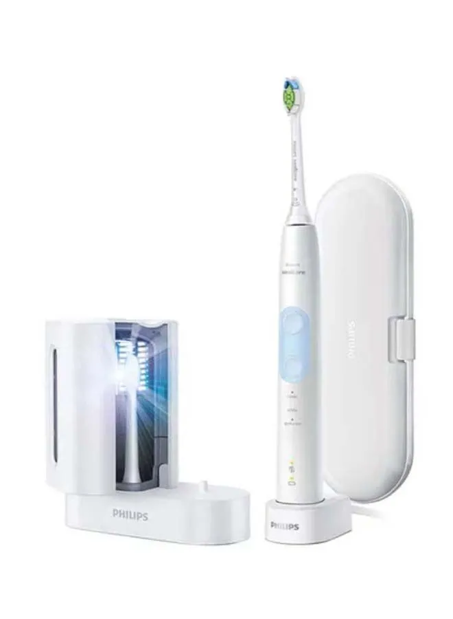 PHILIPS SONICARE Sonicare Protective Clean 5100 With UV Sanitizer With 2 Year Warranty White