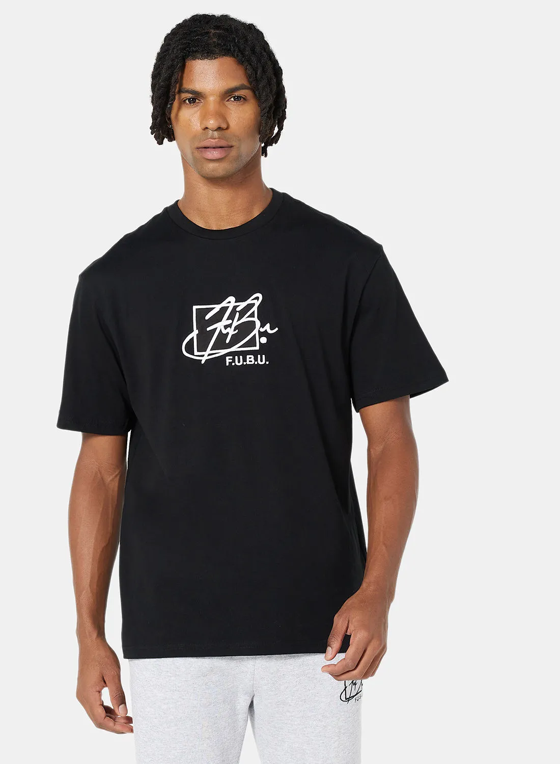 FUBU Script Essential T-Shirt Black