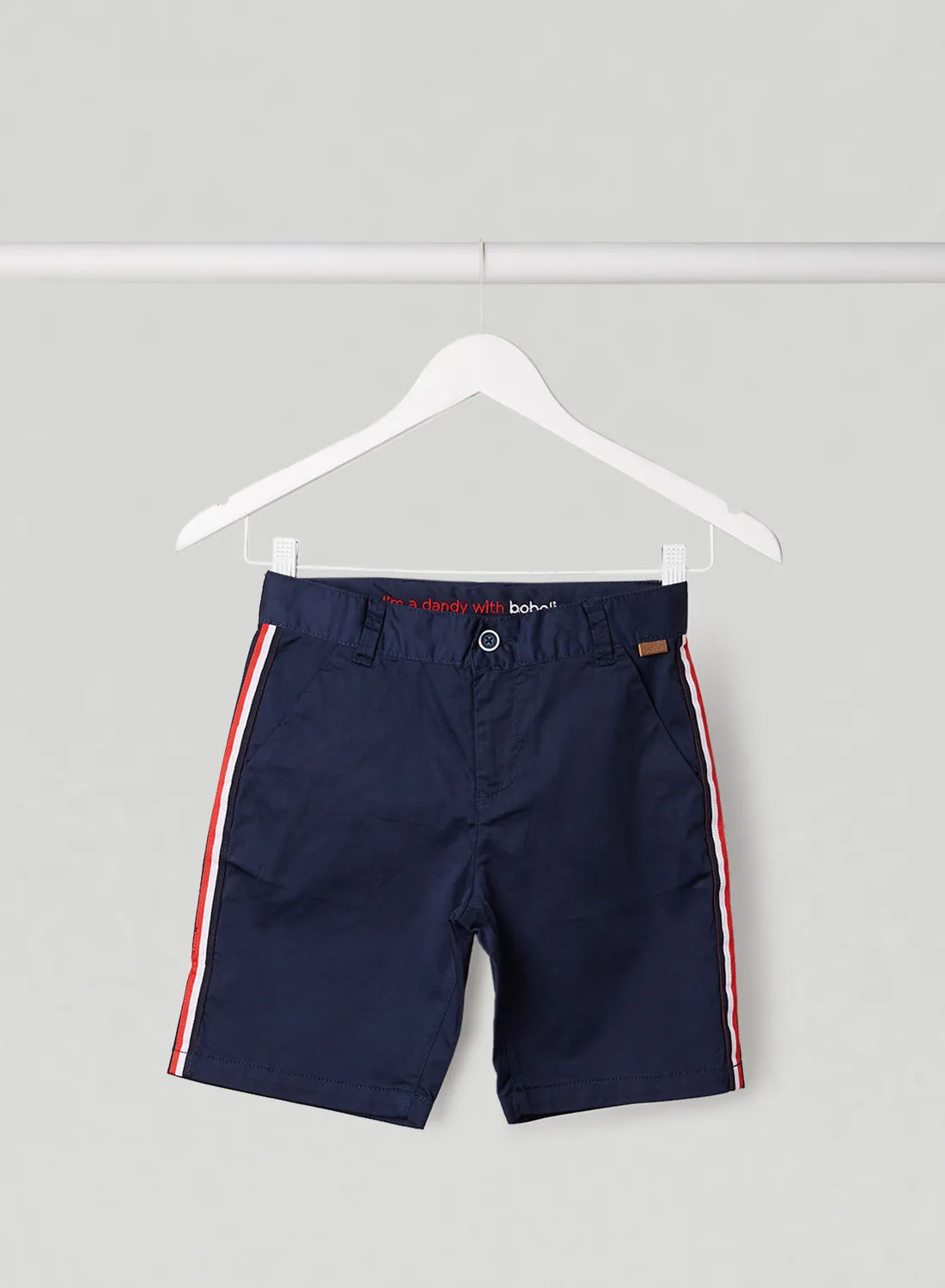 Boboli Kids Solid Shorts Navy
