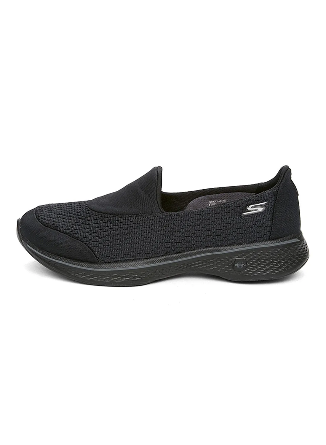 حذاء سكيتشرز جو ووك 4 بيرسوت الرياضي للمشي باللون الأسود