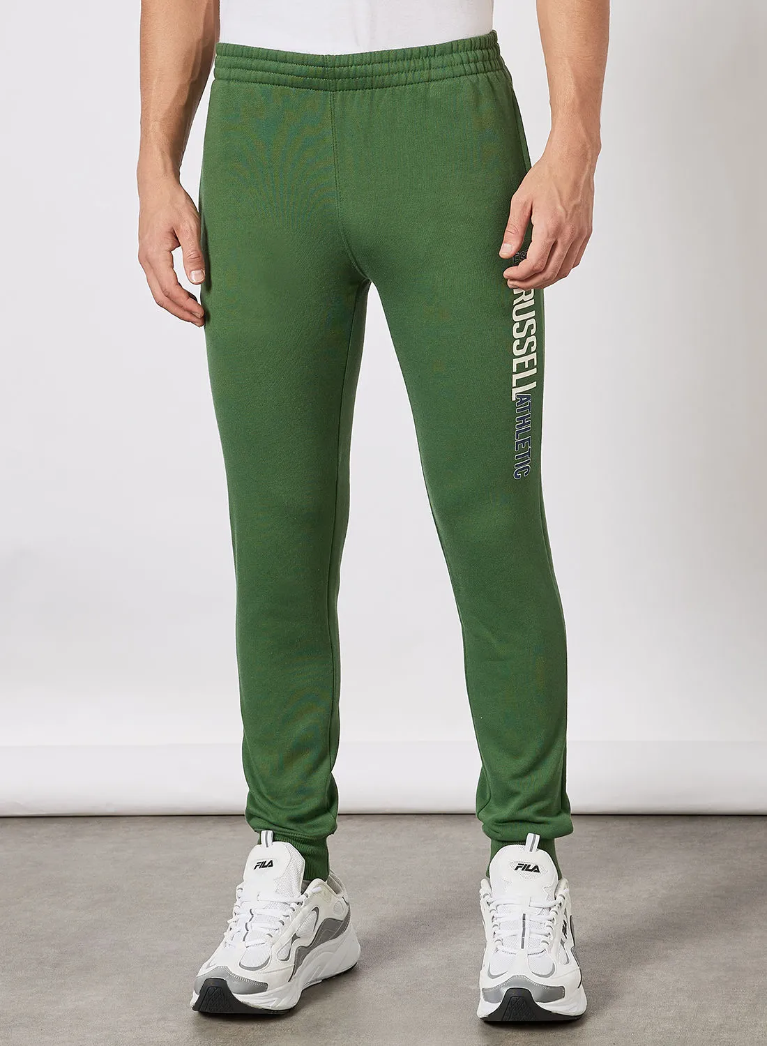 Russell Athletic Logo Slim Fit Sweatpants Green
