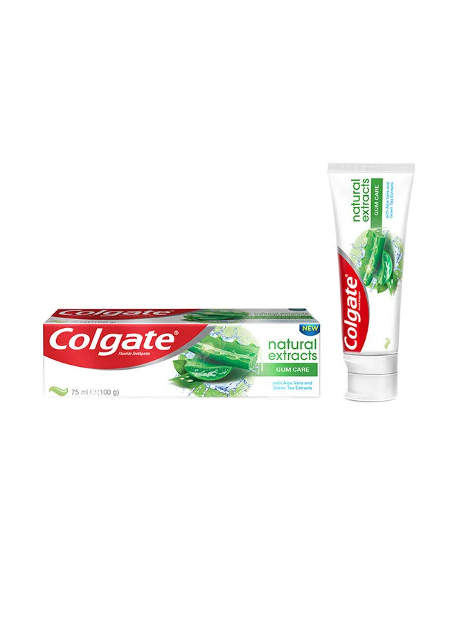 Colgate Toothpaste Natural Extracts With Aloe Vera 75ml