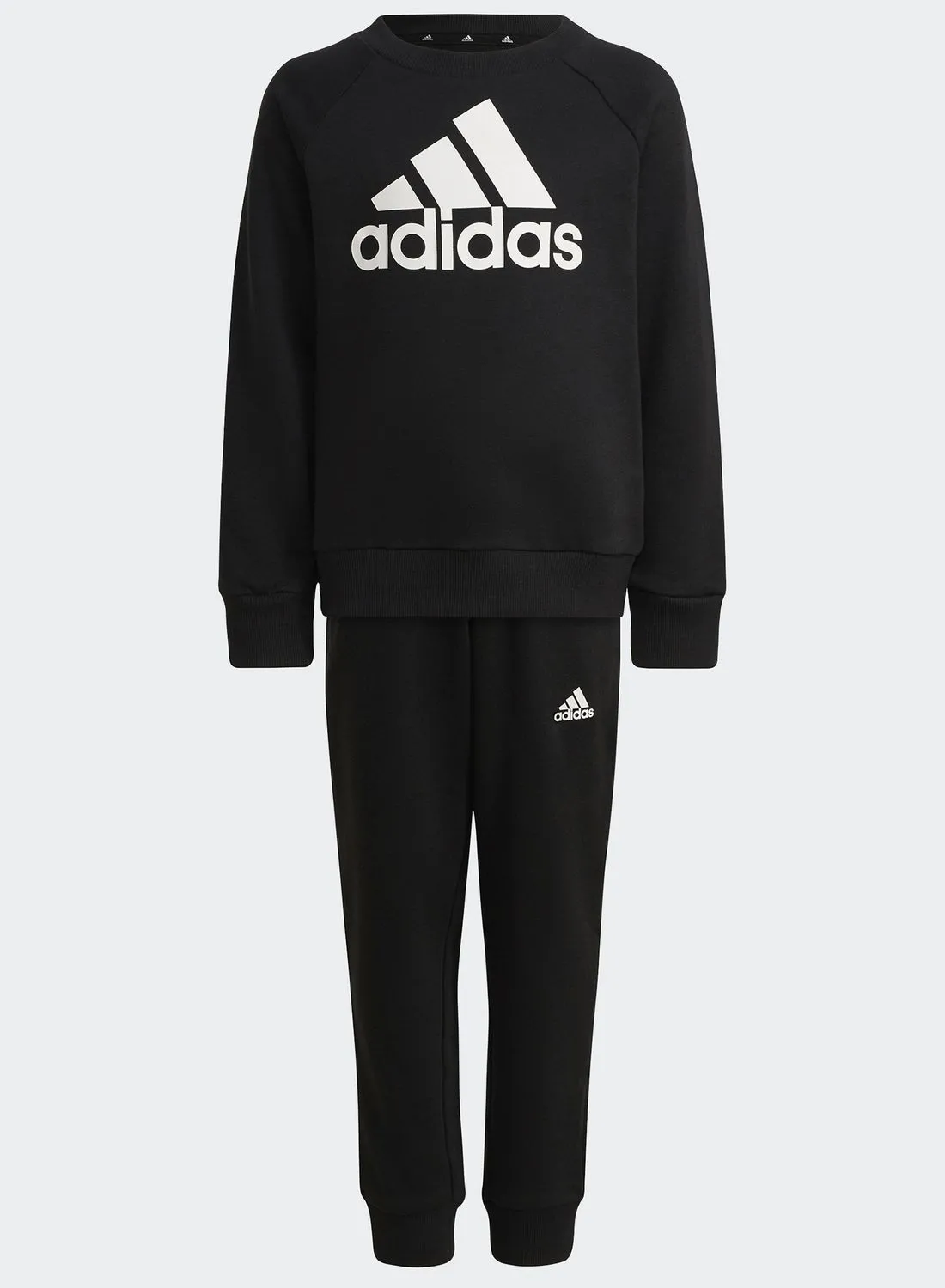 Adidas Little Kids Badge of Sport French Terry Tracksuit