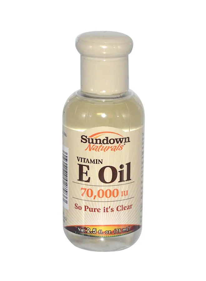 Sundown American Vitamin E Oil Clear