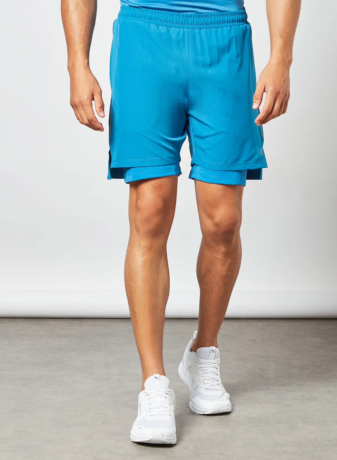 ONE/ZERO Men's Comfortable Stylish Shorts Blue