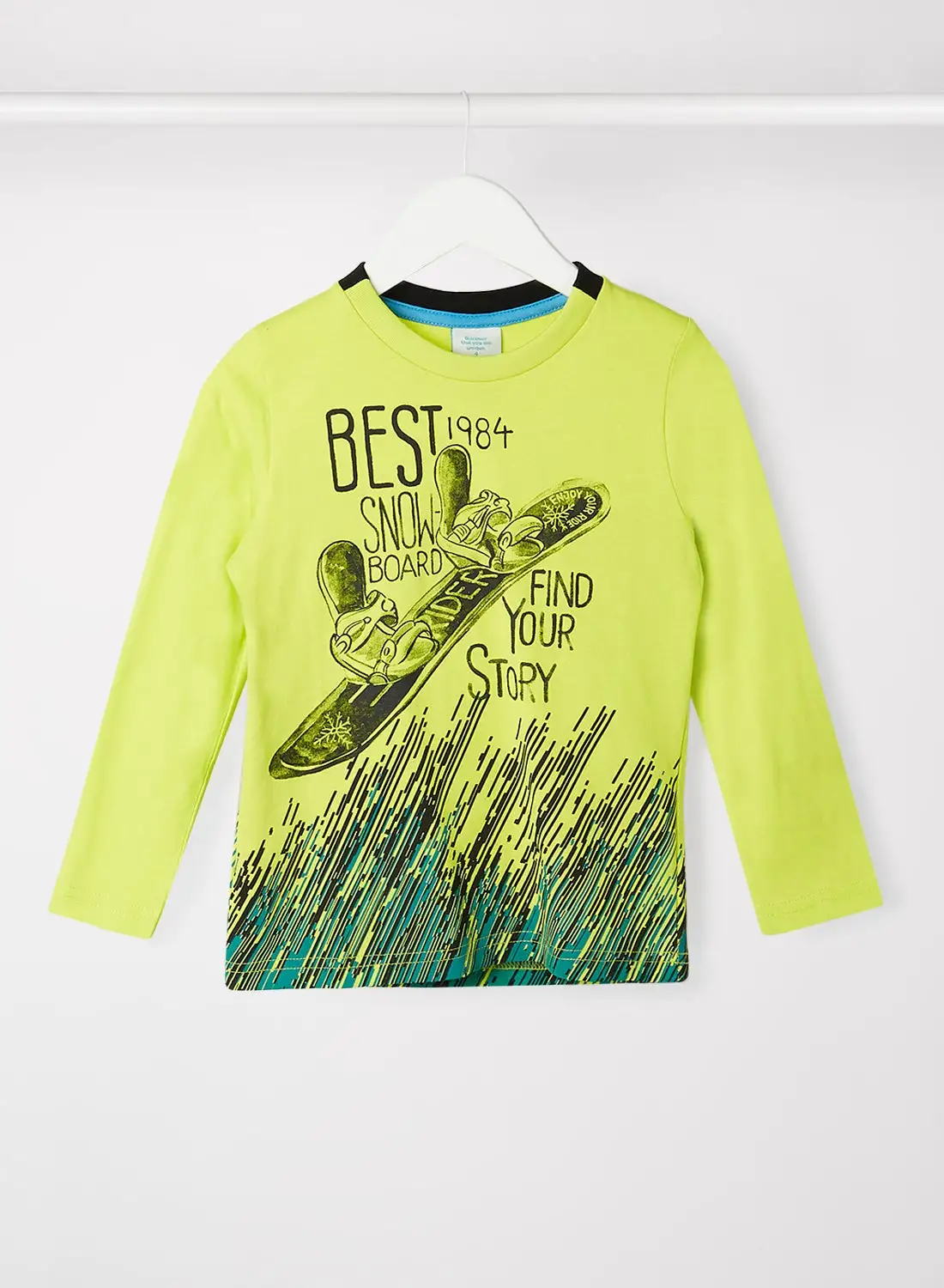 محجوز Kids / Teen Graphic T-Shirt أخضر
