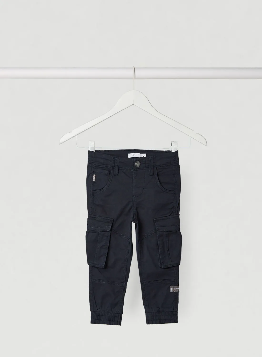 NAME IT Kids Cargo Joggers Navy