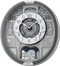 SEIKO Melodies in Motion Wall Clock, Musical Motifs, One Size