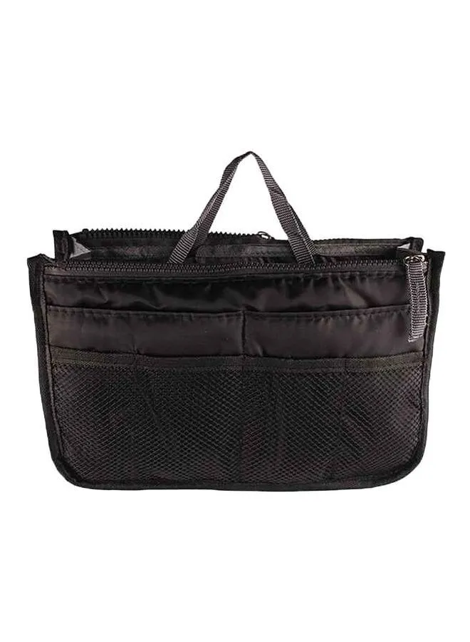OUTAD Multifunction Polyester Cosmetic Case Black