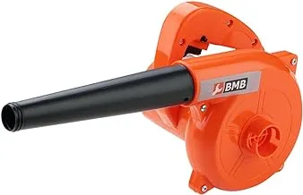 BMB Tools Electric Air Blower with dust bag 350 Watt 1300r/min Electric air dusters-Replace can-no Canned Duster-pc Cleaning-air Blower Electronics Cleaning Cleaner for Office Orange K20683