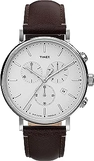 Timex Men's Fairfield Chrono 41mm Watch, 41 mm Fairfield Chronograph Low Lead Brass Case