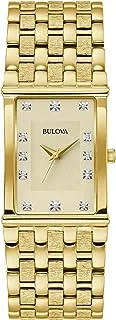 Bulova Classic Quartz Men's Watch, Stainless Steel