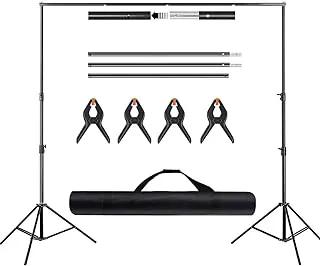 Padom Photography2m*2m Backdrop Stand Background Support System with Carrying Bag