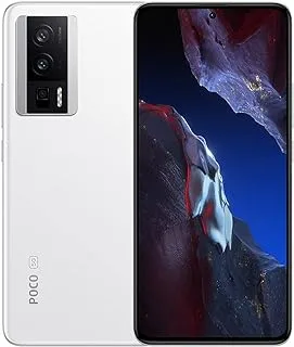 Poco F5 Pro 5G ثنائي الشريحة، 12 جيجا بايت رام، 512 جيجا بايت | معالج 4 نانومتر الرائد Snapdragon 8+ Gen 2 | WQHD + 120 هرتز AMOLED DotDisplay | شحن لاسلكي سريع 30 وات | كاميرا ثلاثية بدقة 64 ميجابكسل مزودة بتقنية OIS | أبيض - الإصدار العالمي