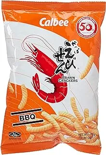 Calbee Prawn Crackers Barbecue, 70 g, Pack of 1 CLB6010079