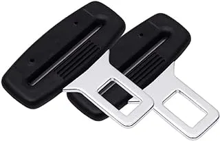ECVV 2 Pack Car Seat Belt Clip, Universal Seat Belt Buckle Auto Metal Seat Belts Clip