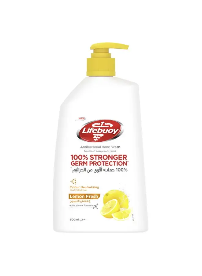 Lifebuoy Germ Protection Hand Wash Lemon Fresh 500ml