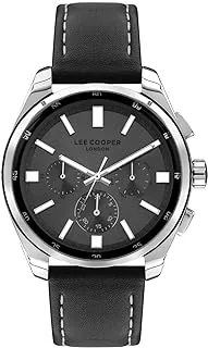Lee Cooper Men's Multi Function Black Dial Watch - LC07514.351