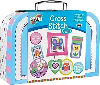 Galt Toys, Cross Stitch Case, Kids' Craft Kits, Ages 7 Years Plus, Multicolor