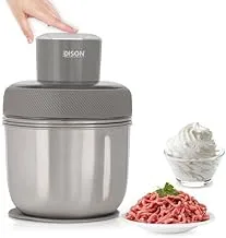 Edison Food Processor 3 Bowl Grey 350W