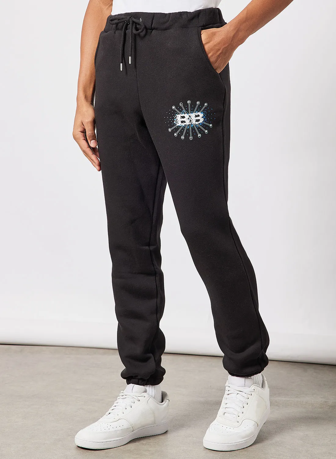 Blood Brother Dover Logo Joggers Black