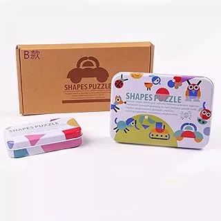Little Cloud Educational Wooden Puzzle Game, Multicolor