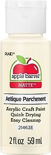 Apple Barrel Acrylic Paint in Assorted Colors (2 oz), 21463, Antique Parchment