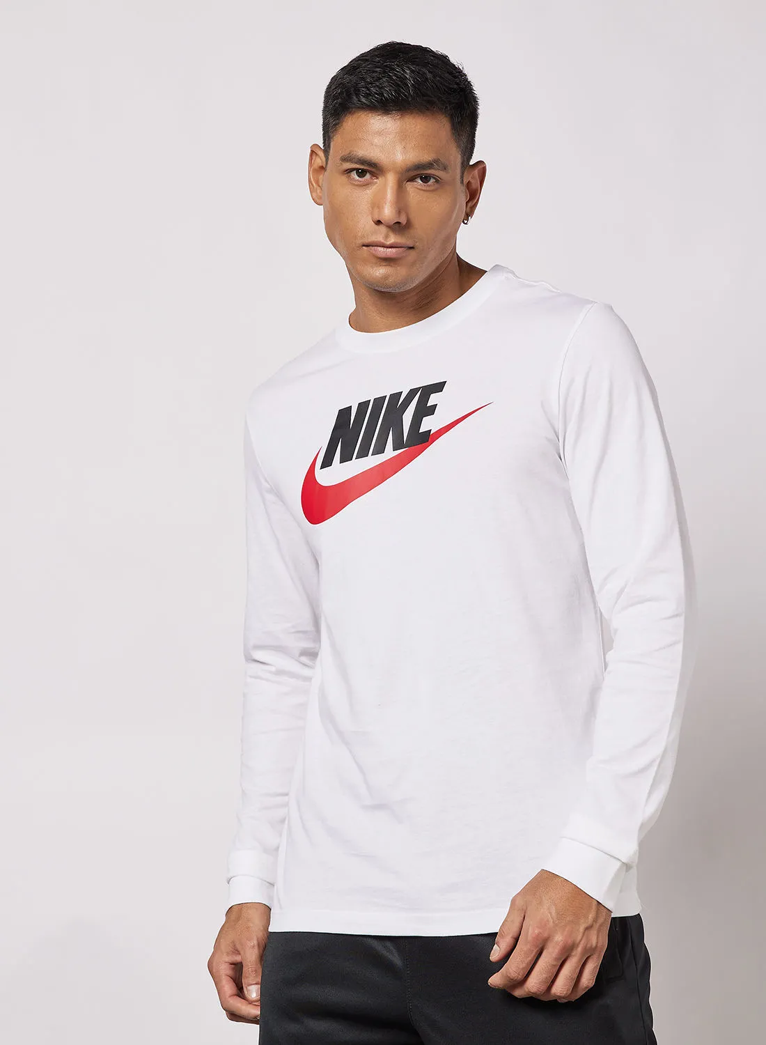 Nike Sportswear Long Sleeve T-Shirt White