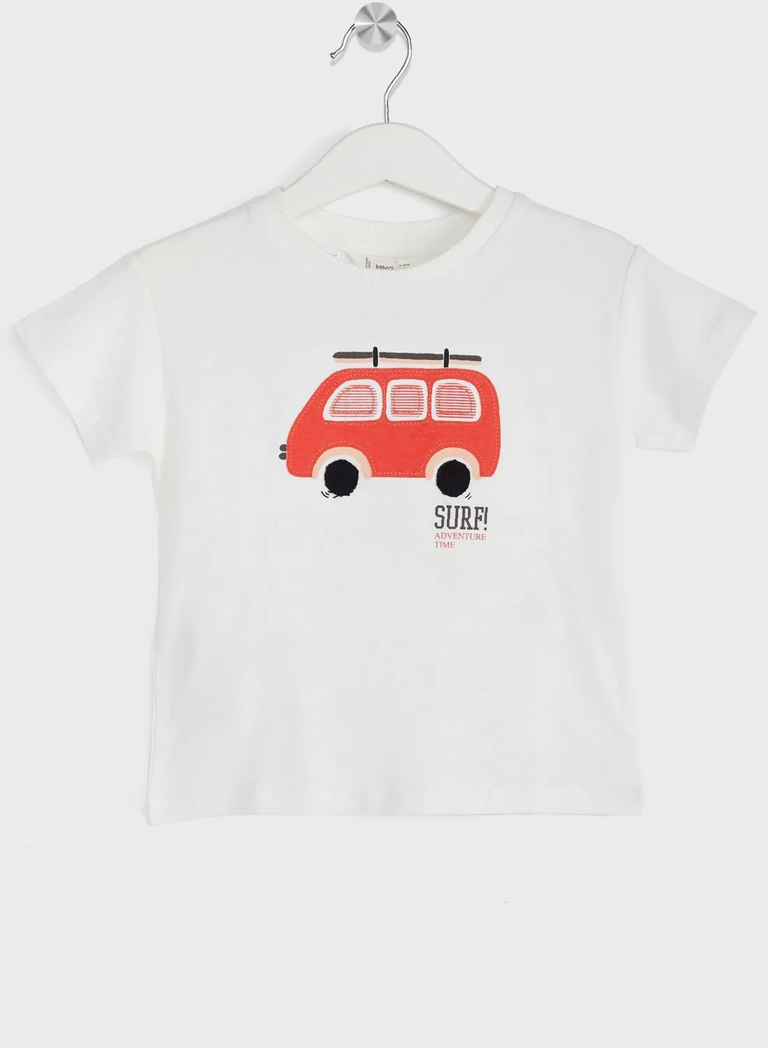 MANGO Kids Van Print T-Shirt