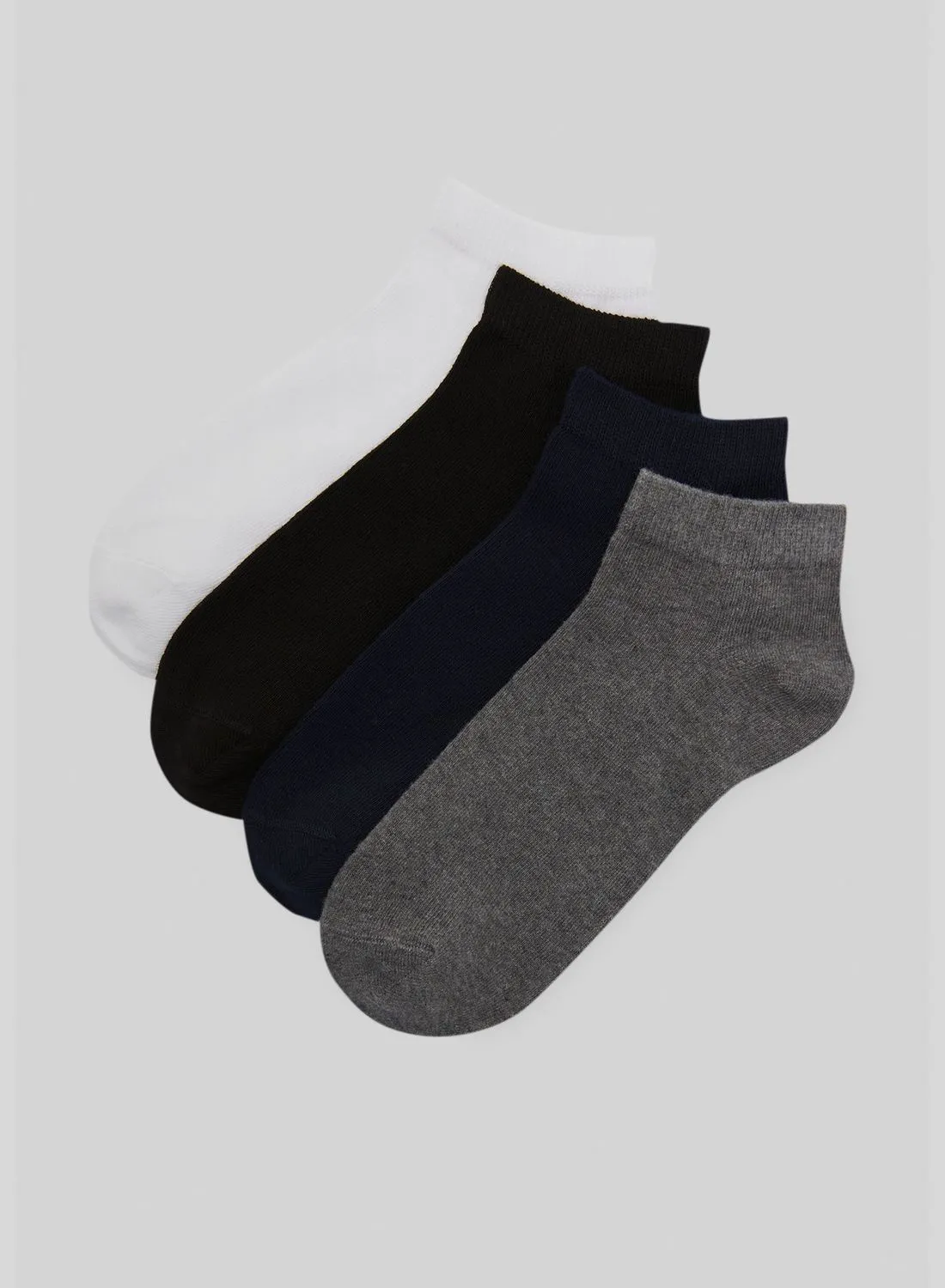 PULL&BEAR Pack of 4 pairs of ankle socks