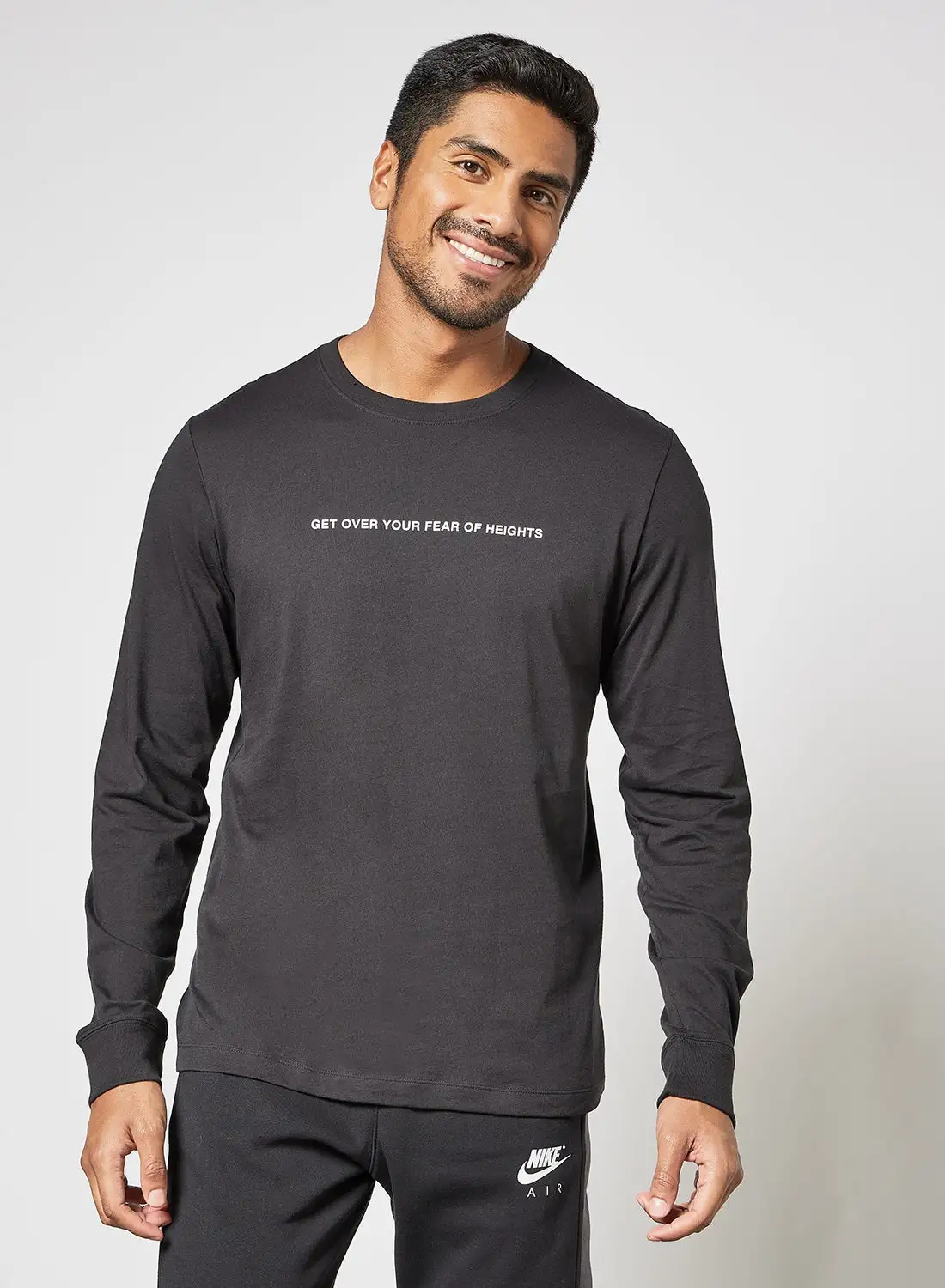 Nike NSW Air Long Sleeve T-Shirt Black