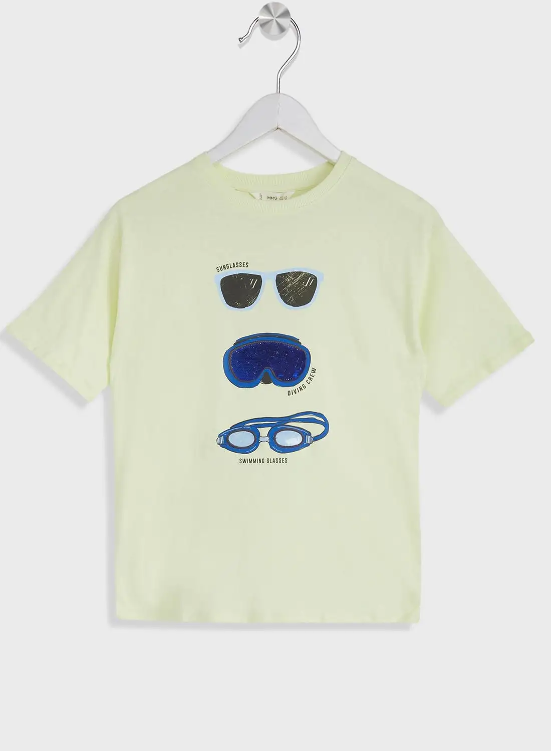 MANGO Kids Sunglasses Print T-Shirt