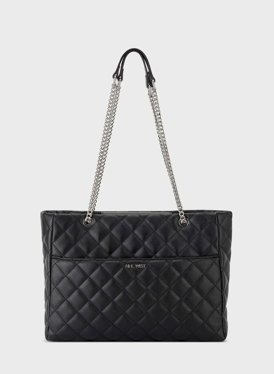 NINE WEST Quilted Top handle Tote