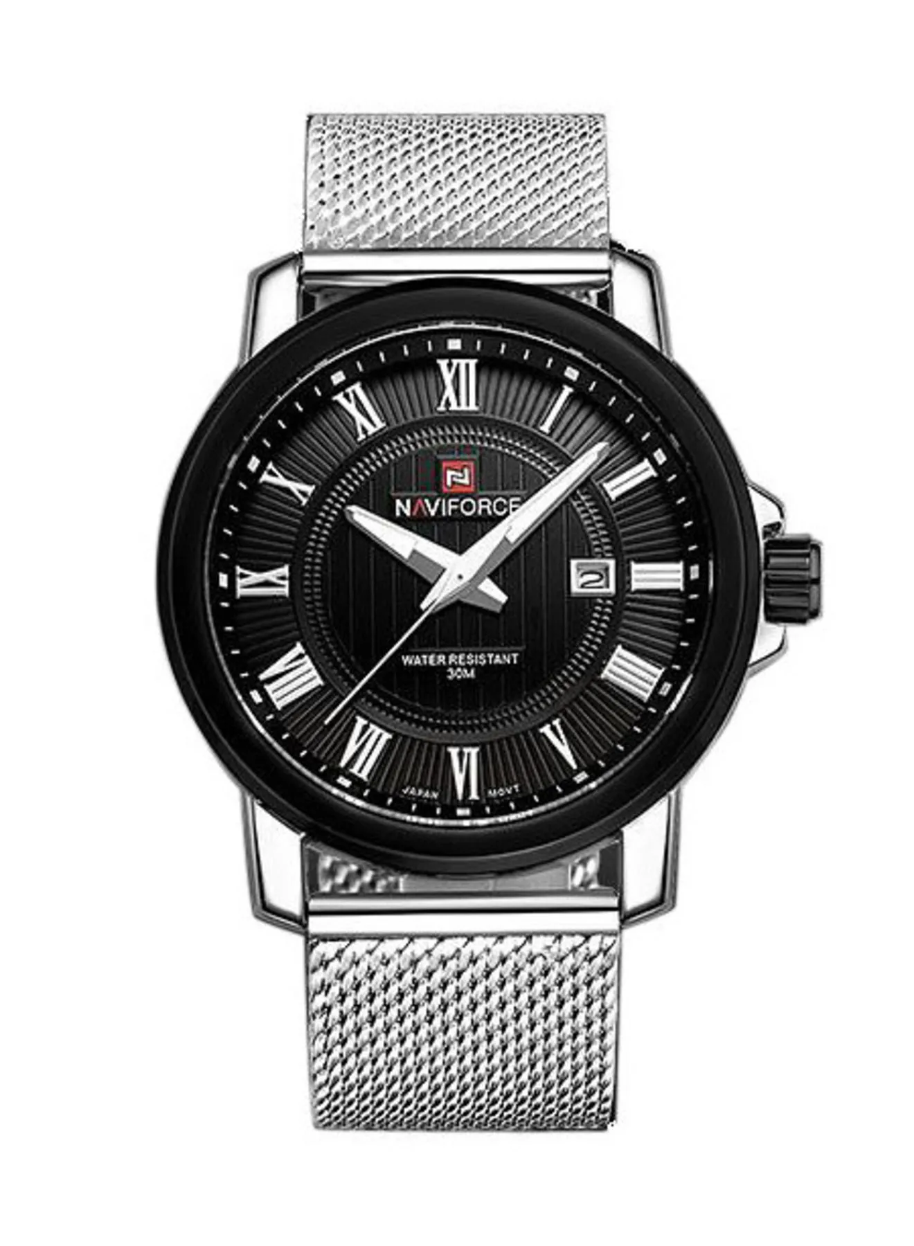 NAVIFORCE Men's Stainless Steel Analog Quartz Watch NF9052M