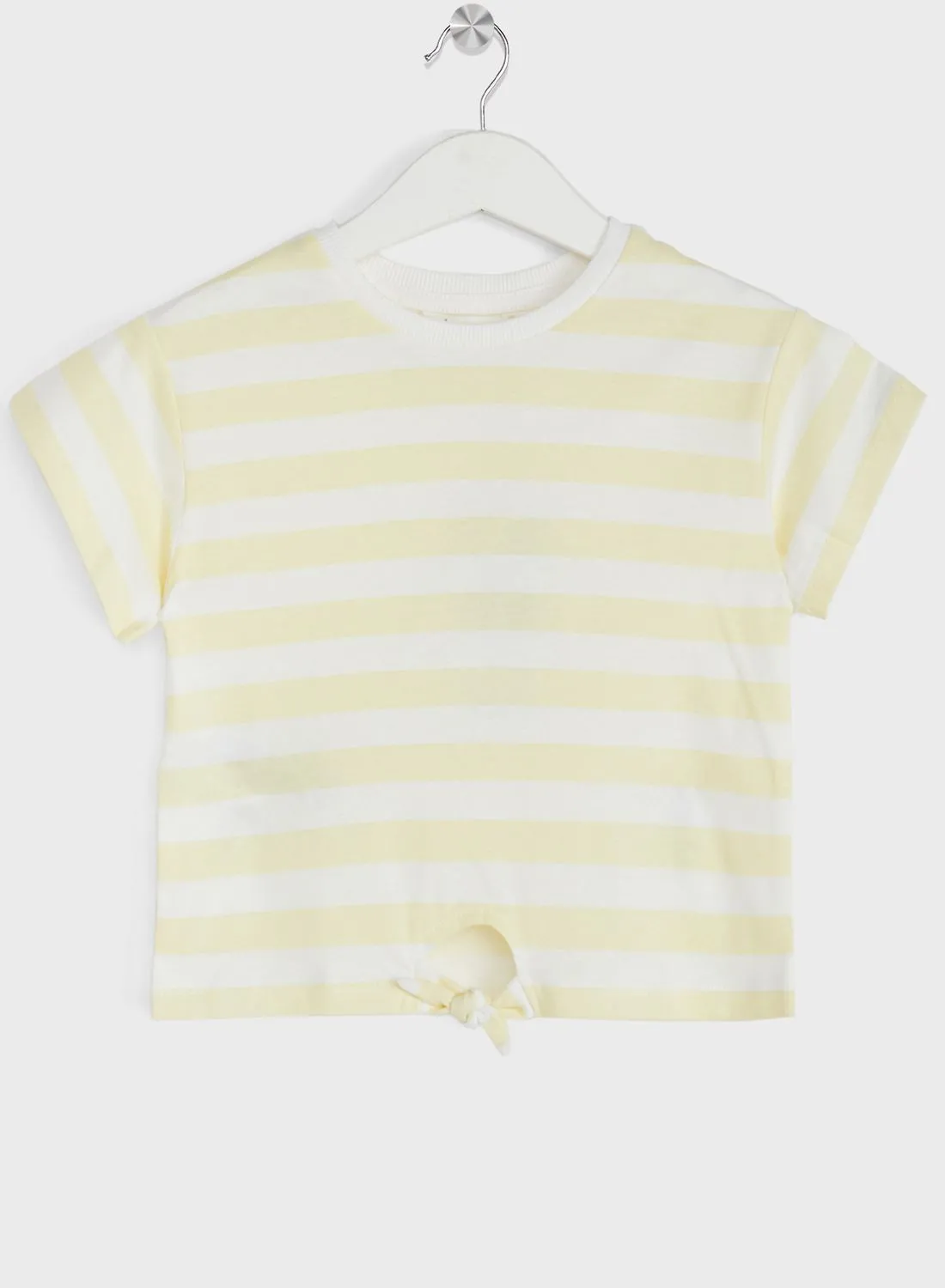 MANGO Kids Knot Striped T-Shirt