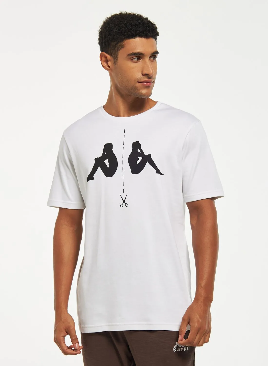 Kappa Logo Print T-Shirt