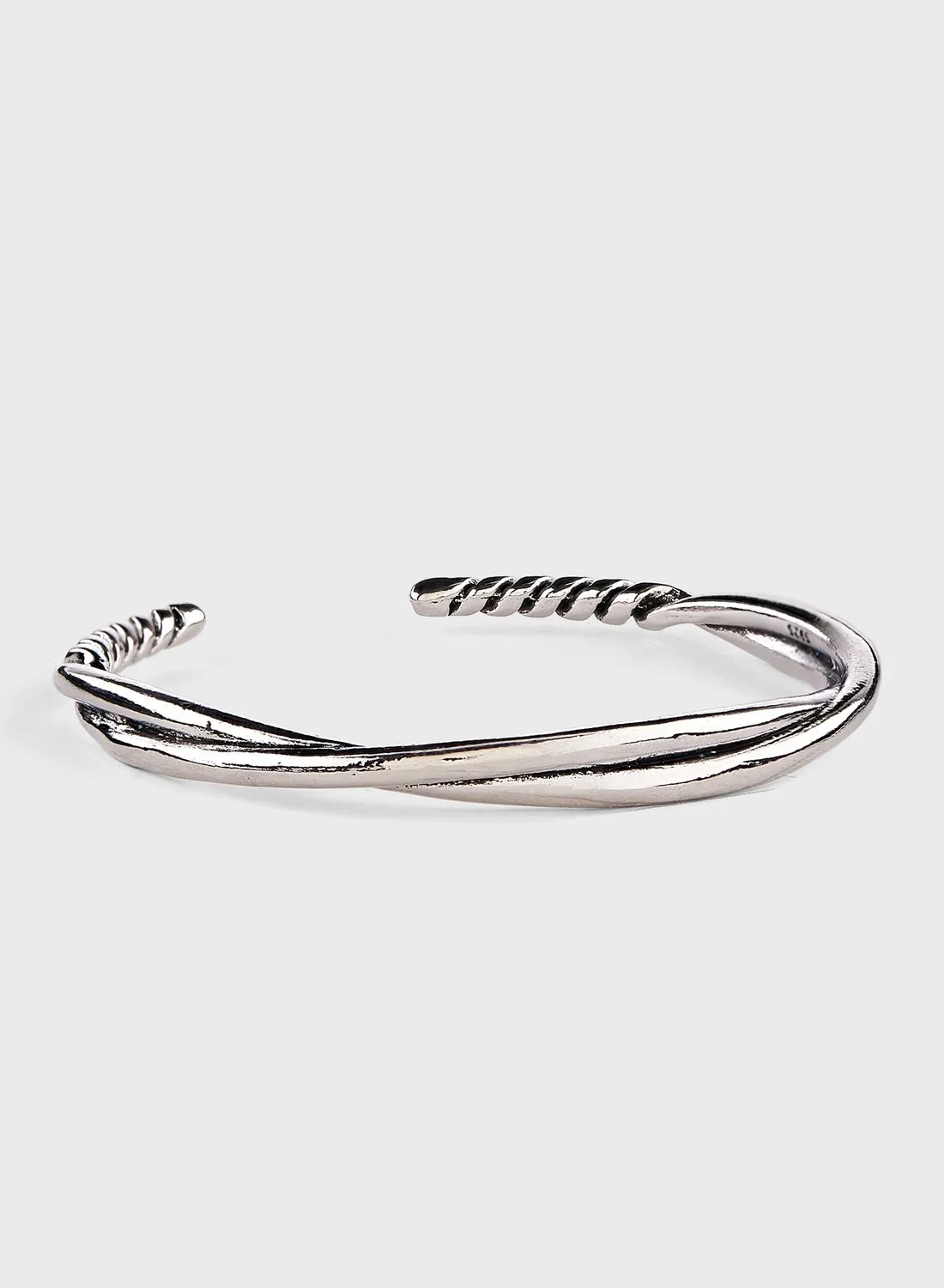 Seventy Five Twisted Metal Cuff Bracelet