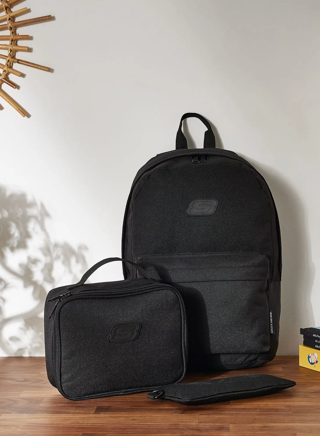 SKECHERS BTS Lunch Bag + Pencil Case + Backpack Set