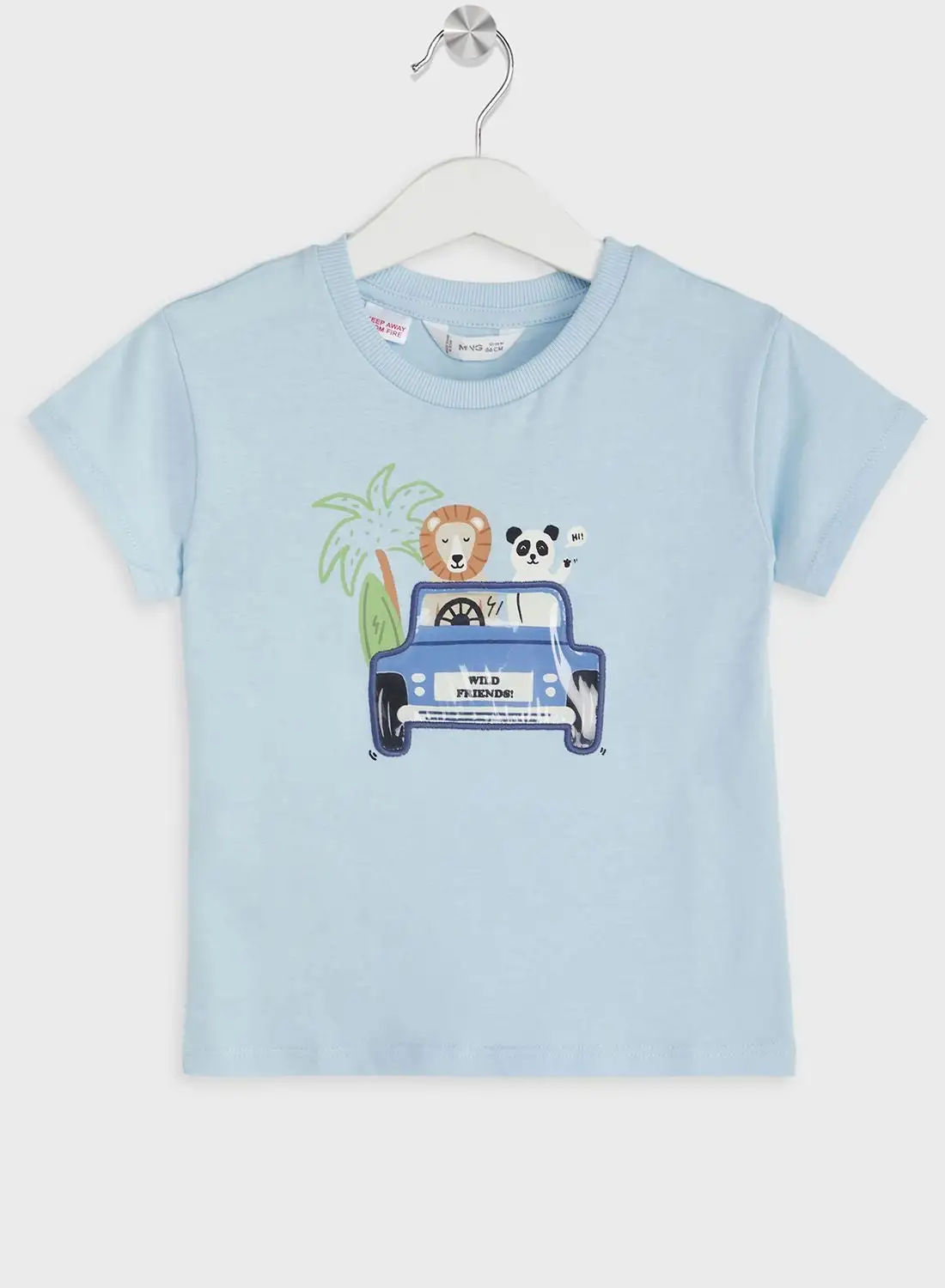 MANGO Kids Animal Print T-Shirt