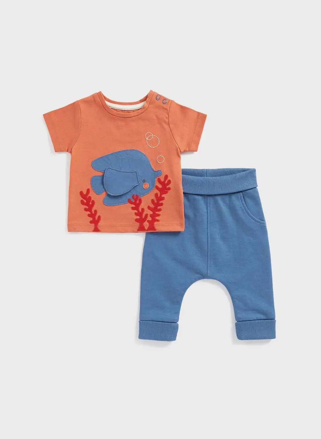 mothercare Kids Graphic T-Shirt & Jogger Set
