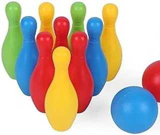 HX Sports Colorful Bowling Set for Kids 12 Pieces