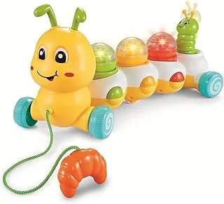 Chimstar Musical Worm Toy with Drawcord