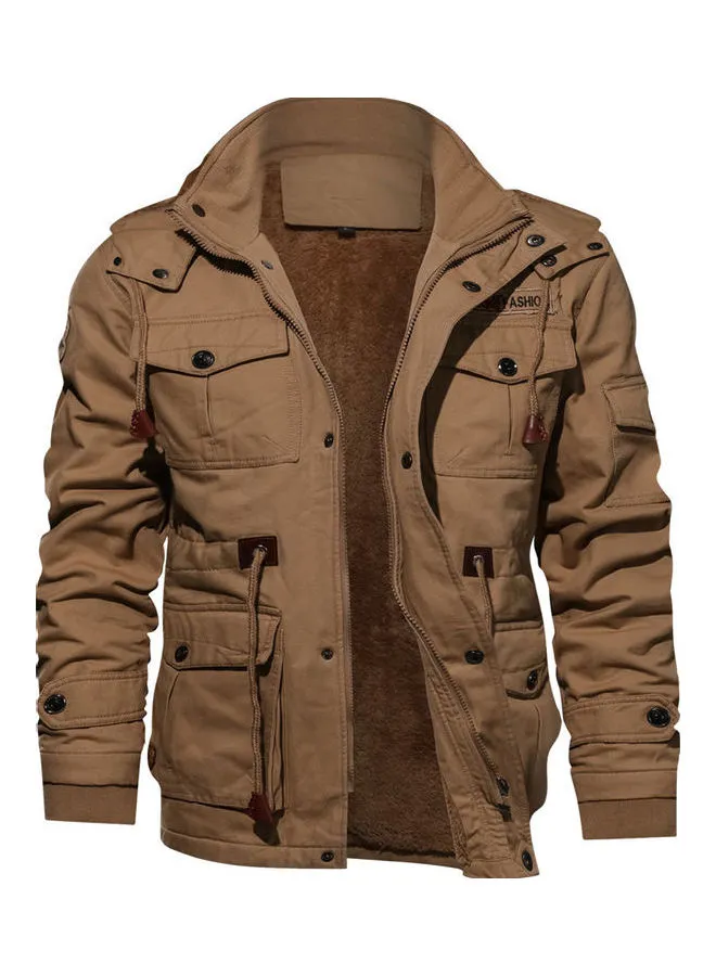Generic Hooded Jacket Khaki