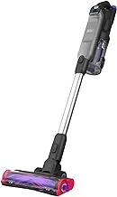 BLACK+DECKER 21.6V/4.0Ah 4-in-1 Cordless Upright Stick Vacuum with Digital Motor, Grey/Purple - BHFEA640WP-GB, 2 Years Warranty by Black & Decker