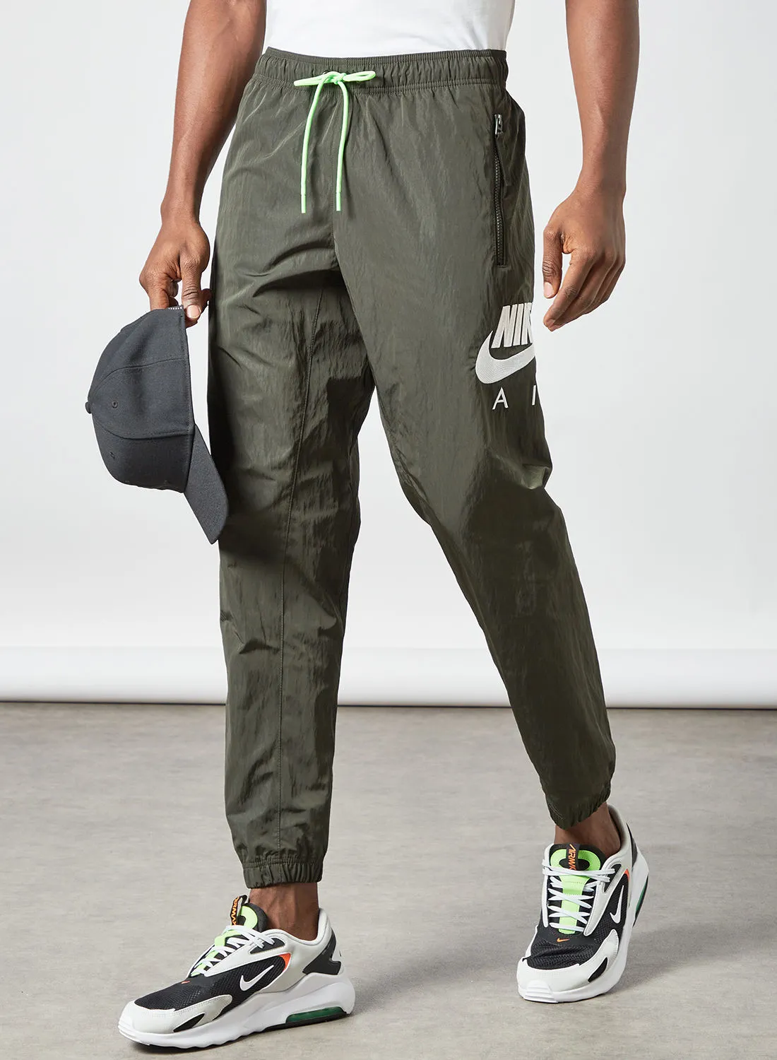 Nike Air Woven Pants Green