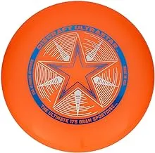 Discraft 175g Ultra-Star Sport Disc - مواصفات مسابقة Frisbee المطلقة ، مناسبة لجميع مستويات اللعب والرحلات الطويلة والمستقرة