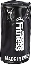 Fitness World Sand Bag Boxing Empty Size 60 cm with Fitness World Sauna Suit for Slimming and Dissolving Fat