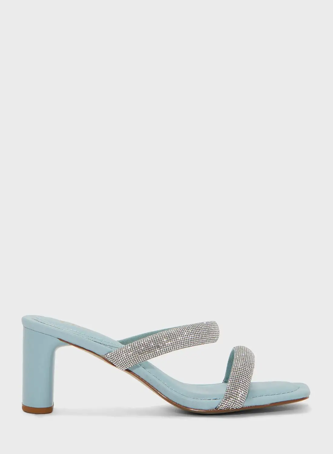 Ella Limited Edition Diamante Double Strap Mule Sandal