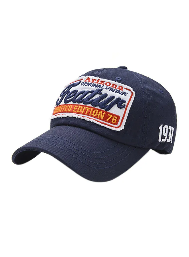 Generic Embroidered Cricket Cap Blue